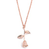 3D Rose Pendant Charm Necklace Final Rose Flower Beauty And Beast Jewelry Women Girls Party Gift