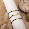 3PCS/Set Couple Bracelet for Women Stainless Steel Sun Moon Star Bracelets Braided Rope Charm Lucky Wedding Jewerly pulseras