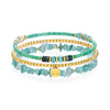 3PS Natural Gem Stone Beads Bracelet Irregular Crystal Stretch Chip beads Nuggets Bracelets Bangles Quartz Wristband For Women