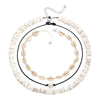 3Pcs/Set Necklace Girl Shell Seashell Choker Necklace Short Clavicle Chain Jewelry for Women