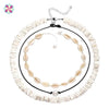 3Pcs/Set Necklace Jewelry Women Girl Shell Seashell Choker Necklace Short Clavicle Chain W118