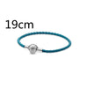 3mm Charm Shell bracelet Couples Charms Original Leather Bracelet Jewelry Women's  Gift
