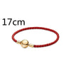 3mm Charm Shell bracelet Couples Charms Original Leather Bracelet Jewelry Women's  Gift