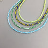 3mm Women Choker Necklace 2021 Handmade Colored Glaze Seed Beads Necklace For Female Ladies Beach Jewelry Drop shipping