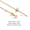 3pcs/lot 45cm Adjustable 1.5 Stainless Steel Link Universal Chains Necklaces Diy Jewelry Cuban Chains Making Findings s