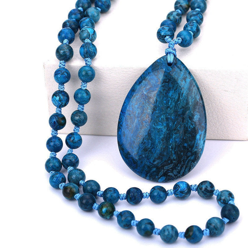 4*6cm Natural Agate Pendant Purple Quartz Opal Stone Pendant Necklace Amethyst Obsidian Healing Reiki Bead   gift