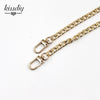 40-120CM 8mm W Metal Purse Chain Strap Handle Replacement Handbag Shoulder Bag Chain Accessories Light Gold/Silver/Black/Bronze