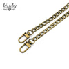 40-120CM 8mm W Metal Purse Chain Strap Handle Replacement Handbag Shoulder Bag Chain Accessories Light Gold/Silver/Black/Bronze