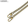 40-120CM 8mm Wide Metal Purse Chain Strap Handle Replacement Handbag Shoulder Bag Chain Accessories 4 colors