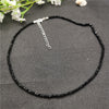 40cm Black Beads Crystal Choker Necklace for Women Bohemian 3mm Beaded Necklace 2022 Female Party Jewelry