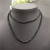 40cm Black Beads Crystal Choker Necklace for Women Bohemian 3mm Beaded Necklace 2022 Female Party Jewelry
