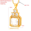45cm All-match Love Crystal Pendant Ladies' Preferred Necklace