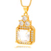 45cm All-match Love Crystal Pendant Ladies' Preferred Necklace