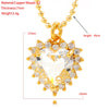45cm All-match Love Crystal Pendant Ladies' Preferred Necklace