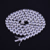 4mm 5mm 6mm Iced Out Zircon 1 Row Tennis Chain Necklace hop Jewelry Gold Silver Copper Material Men CZ Necklace Link 20inch
