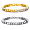 4mm Crystal Rhinestone Choker Necklace Women Wedding Accessories Tennis Chain Chokers Jewelry Collier Femme