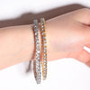 4mm Crystal Rhinestone Choker Necklace Women Wedding Accessories Tennis Chain Chokers Jewelry Collier Femme