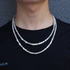 4mm Crystal Rhinestone Choker Necklace Women Wedding Accessories Tennis Chain Chokers Jewelry Collier Femme