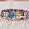 4mm Natural tourmaline Round beads Bracelet jewelry Fine Beaded Bracelets Jewelry For women Gift with certificate Drop Shipping