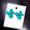 5 Colors Big Flower Earrings For Women Fashion Jewelry Party Holid 2020 Street Style Statement Pendientes boho Gift Pink Blue
