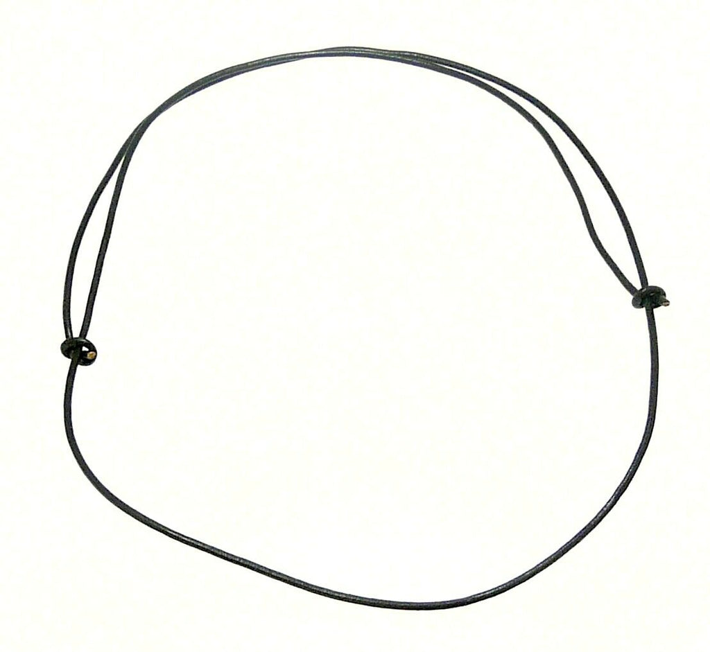 5 x Black Hemp Cord Pendant Necklace Chain Choker String Knot Ropes Bulk Adjustable  Slide Cord Necklace 1.0/1.5/2.0MM