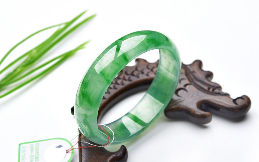 50-70mm Inner Diameter Grade A High Quality Natural Jade Bangles Fine Gemstone Jade Bracelet Jewelry For Women Gifts