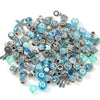 50Pcs/100Pcs Sparkling Mixed Random Delivery Charm Beads Original Brand Bracelet Necklaces Women Jewelry Accessories