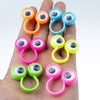 50Pcs Eye Finger Puppets Googly Eyes Rings Eyeball Ring Kit for Kids Party Favor X4YA