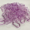 50pcs/bag Frosted DIY Detachable Replacement Shoulder Strap Bag Acrylic Resin Handbag Chain Strap Bands Bag Accessories 27*17mm