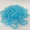50pcs/bag Frosted DIY Detachable Replacement Shoulder Strap Bag Acrylic Resin Handbag Chain Strap Bands Bag Accessories 27*17mm