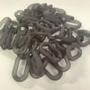 50pcs/bag Frosted DIY Detachable Replacement Shoulder Strap Bag Acrylic Resin Handbag Chain Strap Bands Bag Accessories 27*17mm