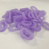50pcs/bag Frosted DIY Detachable Replacement Shoulder Strap Bag Acrylic Resin Handbag Chain Strap Bands Bag Accessories 27*17mm