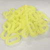 50pcs/bag Frosted DIY Detachable Replacement Shoulder Strap Bag Acrylic Resin Handbag Chain Strap Bands Bag Accessories 27*17mm