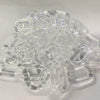 50pcs/bag Frosted DIY Detachable Replacement Shoulder Strap Bag Acrylic Resin Handbag Chain Strap Bands Bag Accessories 27*17mm