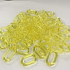 50pcs/bag Frosted DIY Detachable Replacement Shoulder Strap Bag Acrylic Resin Handbag Chain Strap Bands Bag Accessories 27*17mm