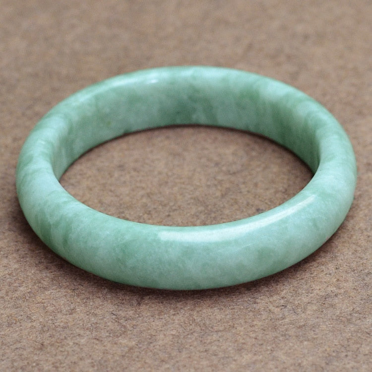 56-62mm Inner Diameter Grade A High Quality Natural Jade Bangles Fine Gemstone Jade Bracelet Jewelry For Women Gifts