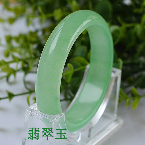 57-59mm Inner Diameter Grade A High Quality Natural Jade Bangles Fine Gemstone Jade Bracelet Jewelry For Women Gifts