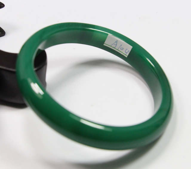 57~63MM VERY FINE RARE NATURAL GREEN JADEITE stone BRACELET BANGLE