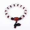 5A Natural Reiki Agate Chakra Bracelet Men Healing Balance Beads Reiki Buddha Prayer Yoga White Jade Charm Father Boyfriend Gift