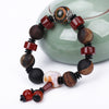 5A Natural Reiki Agate Chakra Bracelet Men Healing Balance Beads Reiki Buddha Prayer Yoga White Jade Charm Father Boyfriend Gift