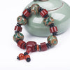 5A Natural Reiki Agate Chakra Bracelet Men Healing Balance Beads Reiki Buddha Prayer Yoga White Jade Charm Father Boyfriend Gift