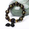 5A Natural Reiki Agate Chakra Bracelet Men Healing Balance Beads Reiki Buddha Prayer Yoga White Jade Charm Father Boyfriend Gift