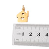 5Pcs/Lot Building Stainless Steel Cabin Home Creative House Charms Room Pendants Crafts DIY Jewelry Making Finding