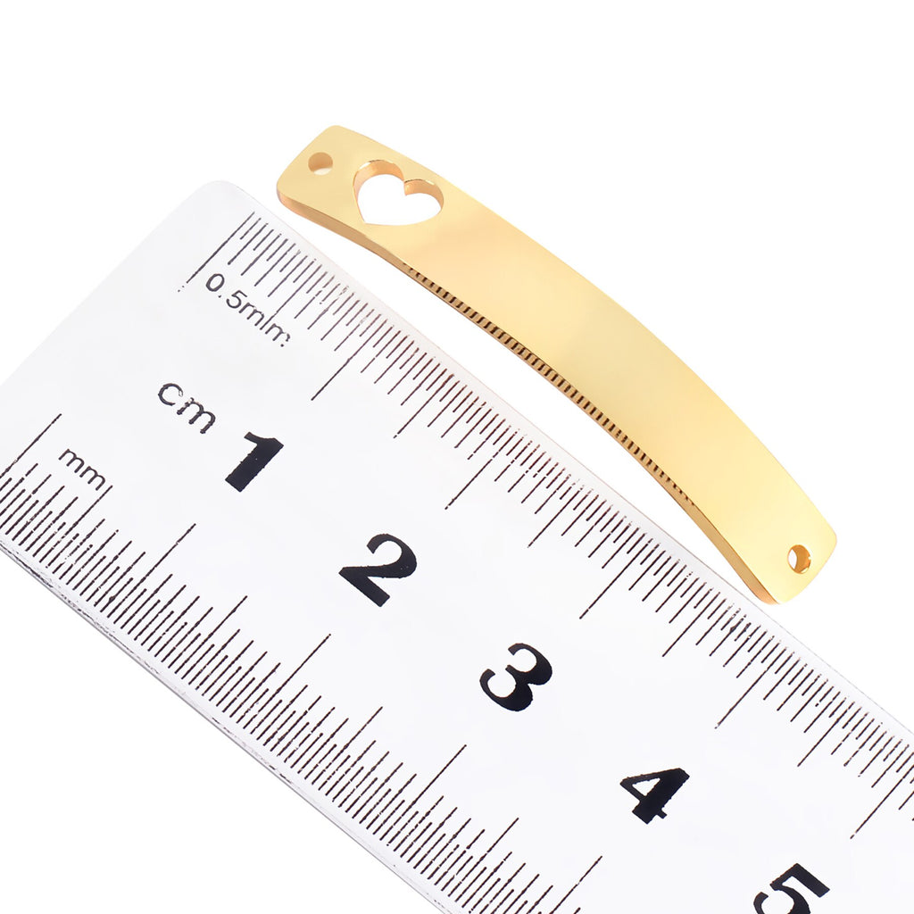 5pcs Stainless Steel Blank Dog Tags Pendant Men Women Bracelet Necklace Jewelry Makings