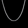 5pcs/lot  925 color Silver 1MM Box chain necklace for women Men 16-24inch wedding accessories party jewelry gifts