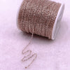 5yards Golded/silvered Plated Necklace Chain for Jewelry Making Findings DIY Necklace Chains Materials Handmade