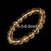 6-10mm Citrine Bracelet Citrine Crystal Friends Bracelets For Women Yellow Bead Bracelet Charms Jewelry citrine bilezik