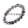 6-12mm Black Rutilated Quartz Mens Bracelets 2020 Natural Stone Women Bracelet Round Unisex Jewelry Bracelets