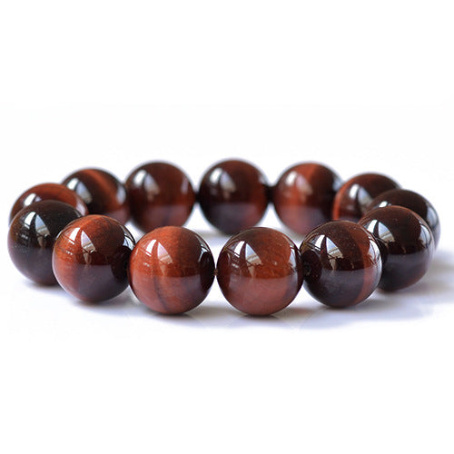 6-18mm Natural Stone Bracelets Round Beads Red Tiger's eye Stone Bracelet,Hot Products ,Fine Wholesale Jewelry For Women and Man