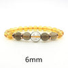 6/8/10mm Citrine Beads Bracelet Ladies Amethyst Natural Stone Bracelet For Men Rope Real Silver Bracelet For Women Hand